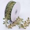 Green Leaf Ribbon 20 Yards Artificial Green Leaves Trim Rope Garland Leaf String for Gift Wrapping Party Wedding Home Decorations